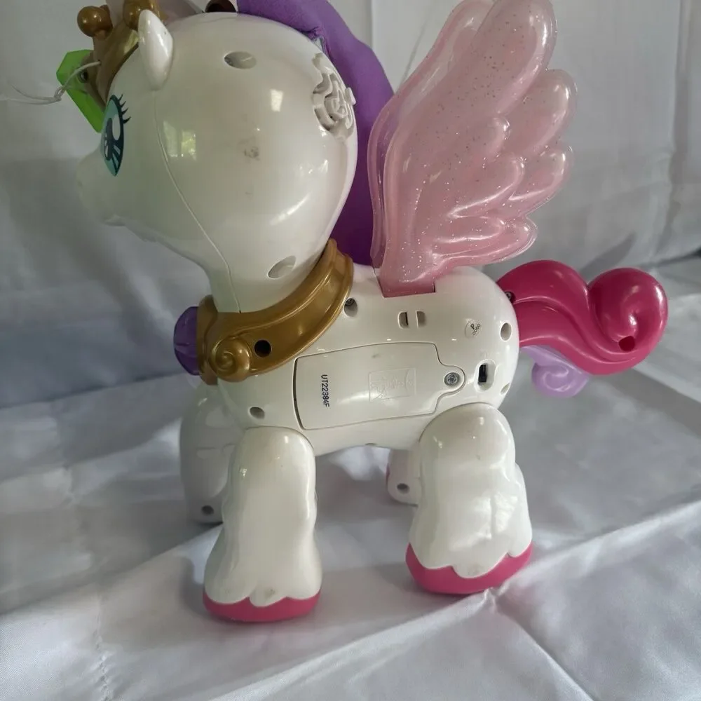 VTech Starshine the Bright Lights Unicorn. Tested and Works. Missing Some Charms